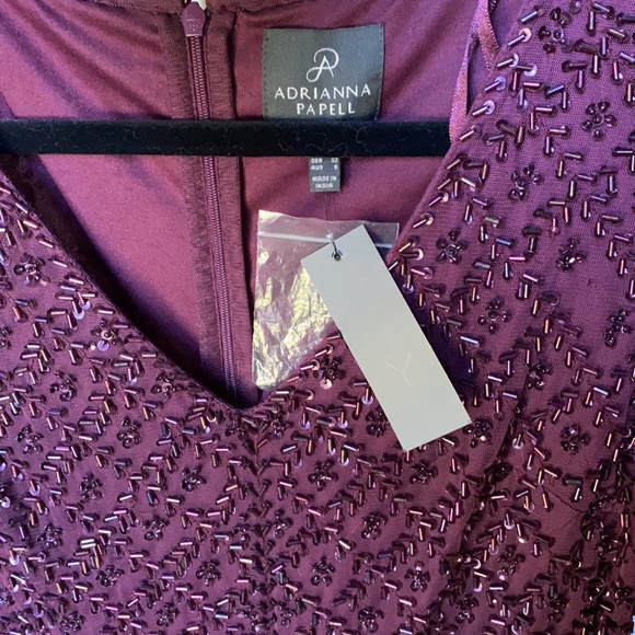 Adrianna Papell long sleeve dress - Picture 4 of 6